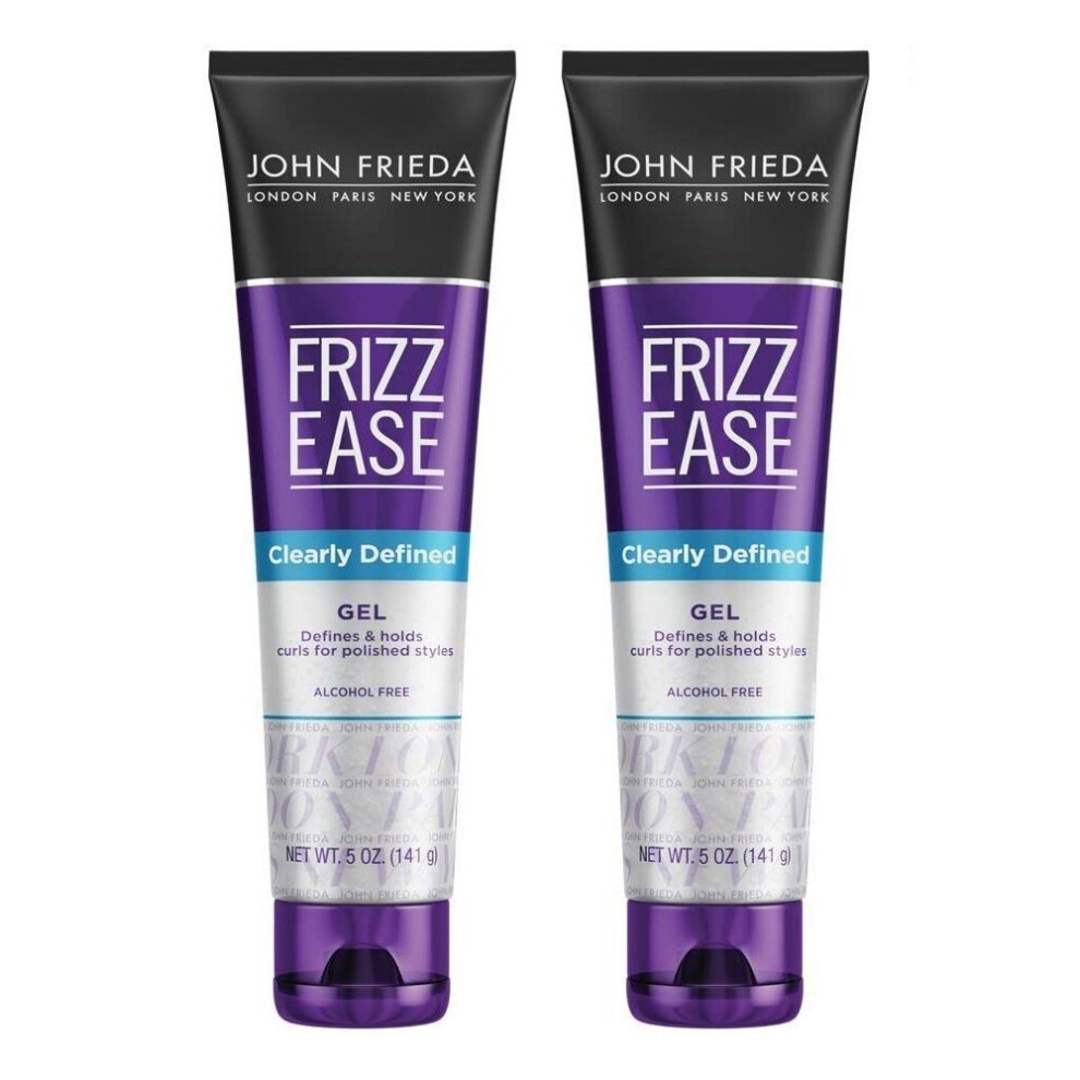 John Frieda Frizz-Ease Gel Clearly Defined 5 Ounce (145ml) (6 Pack)