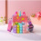 (Rainbow ) Unicorn Popit Bubble Sensory Bag Backpack Fidget 1