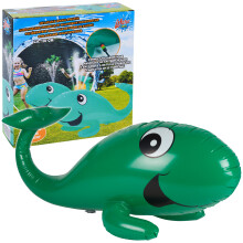 (Green Whale) Water Spraying Sprinkler Garden Toys Inflatable
