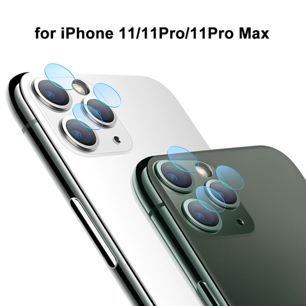(For Iphone 11 Pro Max) Tempered Glass Dust-Proof Back Camera Lens Protective Film For Iphone 11 Pro Max 9424349323056