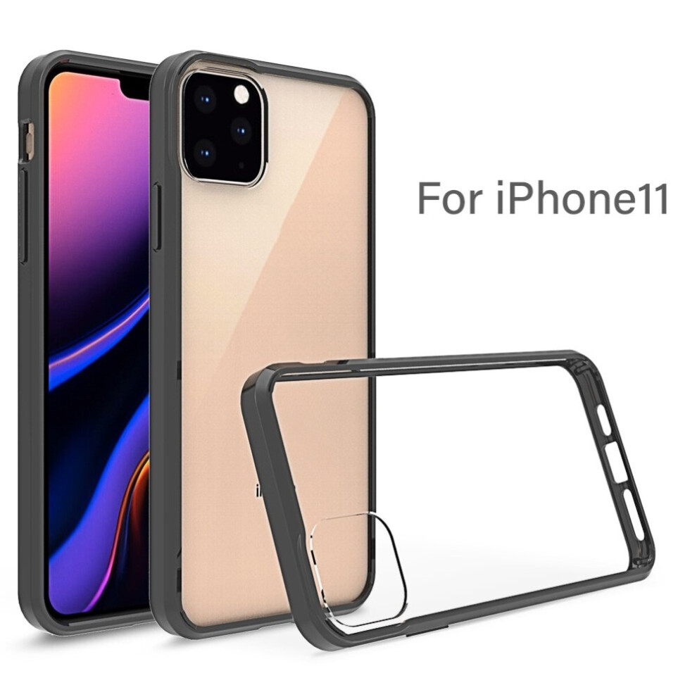 (Transparent, For Iphone 11 Pro) Shockproof Clear Tpu Mobile Phone Case Protective Cover For Iphone 11 Pro Max 9424349322684