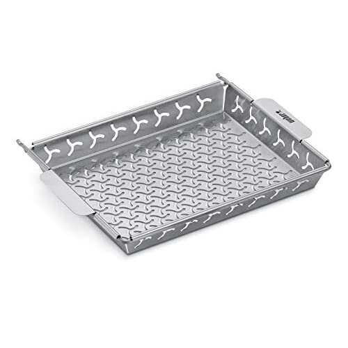 Weber Weber ETGS Grillkorb mit Halter, Edelstahl 1