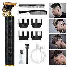 URAQT Hair Clippers for Men, Cordless Clippers Electric Hair Trimmer Beard Trimmer Set, Waterproof Detail Beard Shaver, T-Blade Trimmer Grooming