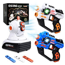 LUKAT Laser Tag Guns with Projector, Multi-play Laser Tag Set for Teen Boys & Girls Laser Blaster Toy Indoor & Outdoor Game for Kids, Adults for