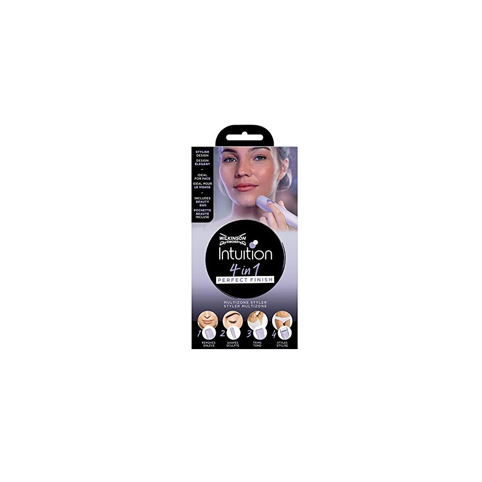Wilkinson Sword Intuition 4-in-1 Perfect Finish Multi-Zone Women's Styler and Trimmer