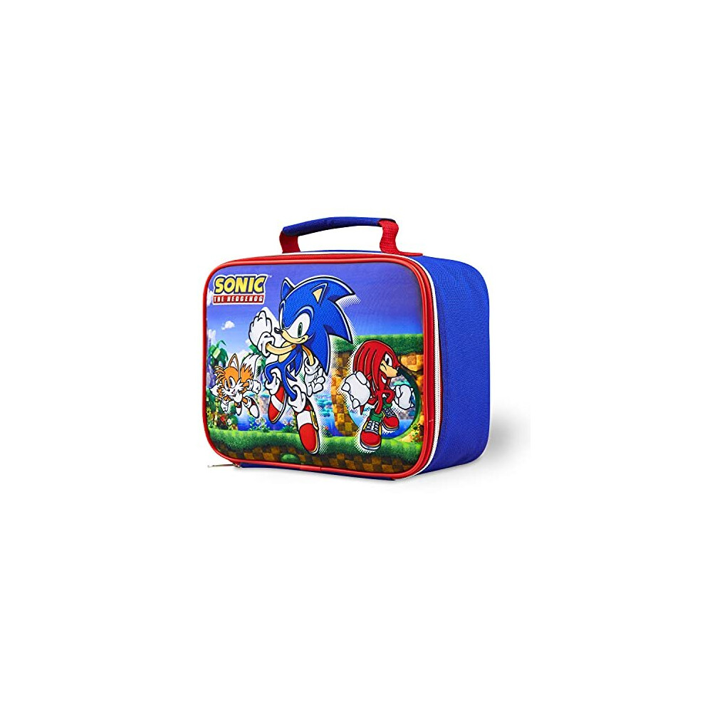 Sonic The Hedgehog Lunch Box, Insulated Lunch Bag for School, Sonic Gifts