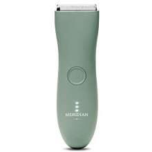 The Trimmer by Meridian: Electric Below-The-Belt Trimmer Built for Men | Effortlessly Trim Pesky Hair | Waterproof Wet/Dry Groin & Body Shaver |