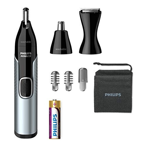 Philips Philips Norelco Nose Trimmer, Black/Silver