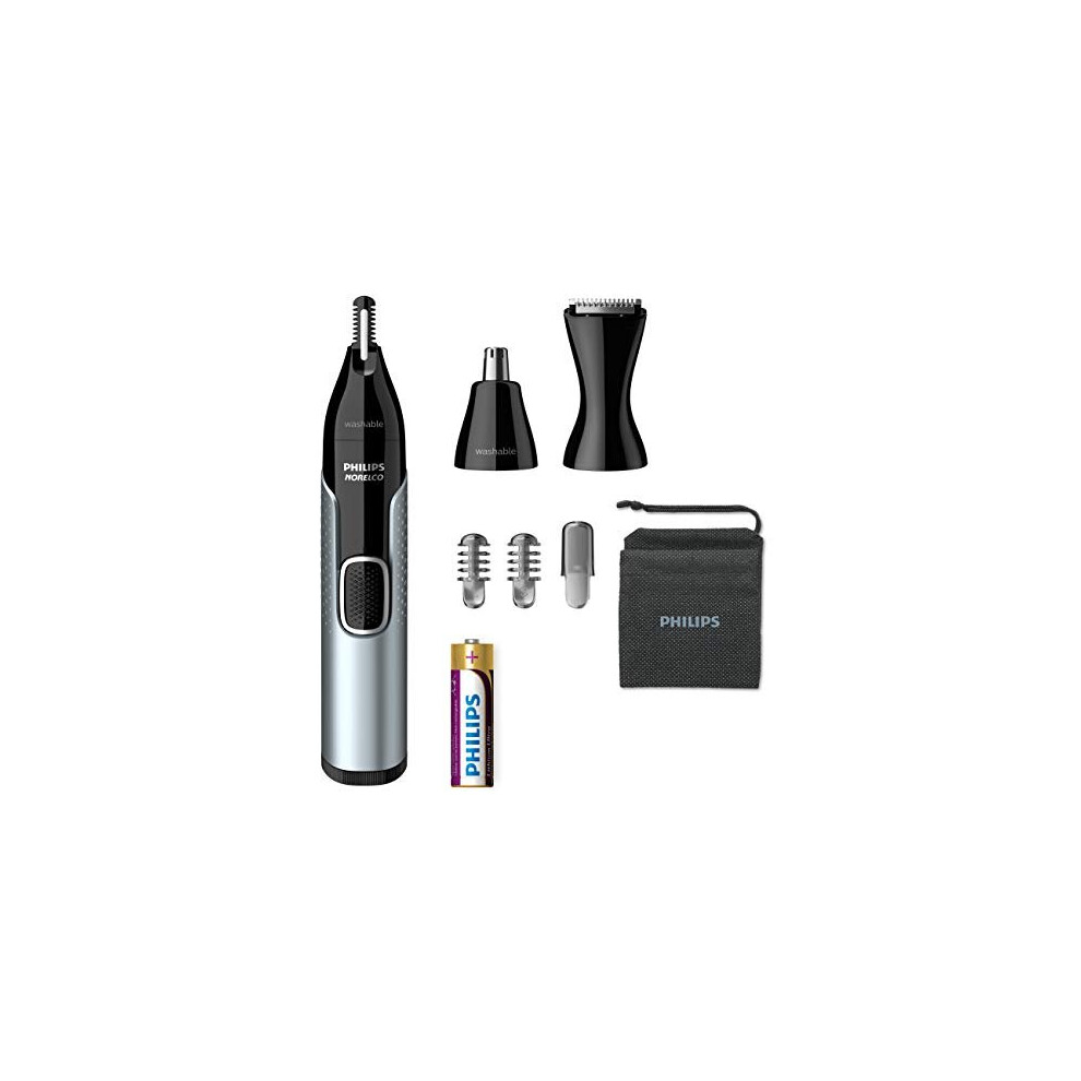 Philips Norelco Nose Trimmer, Black/Silver