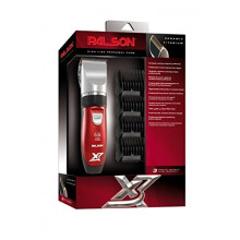 Palson Titanium X3 Hair Clipper and Beard Trimmer - Ceramic Self-Sharpening Blades, Pro Power Motor, Corded/Cordless UK Plug