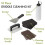 Cuisinart Cuisinart CCK-358 10 Piece Griddle Cleaning Kit, Silver/Black 5