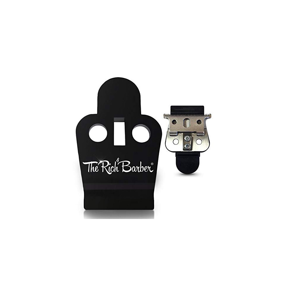 The Rich Barber On The Money 10 Second Blade Setter | Zero Gap Tool for Sharper Lines, Cleaner Fades & Precision Detail | Full Precision Shave in
