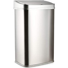 NETTA 50L Rectangular Sensor Bin with Motion Sensor - Stainless Steel
