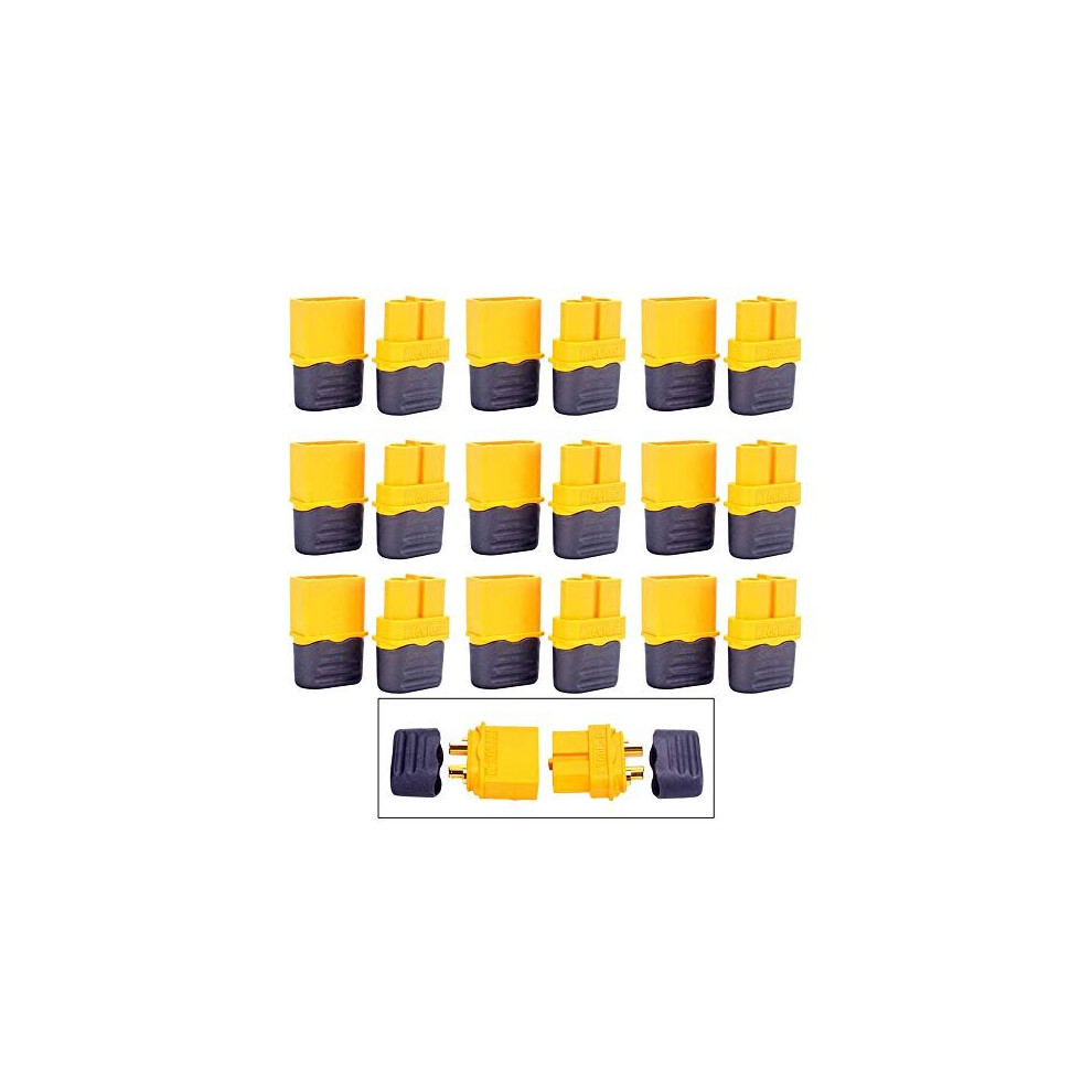 Gtiwung 10 Pairs Xt60 Plug Connector Male Female, Xt60h Upgraded Xt60 Sheath Housing Connector Plug For Rc Lipo Battery Rc Model 716852650057