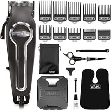 Wahl Hair Clippers for Men with Precision Self-Sharpening Blades, Elite Pro Head Shaver, Men's Hair Clippers , Secure Fit Premium Cutting Combs,