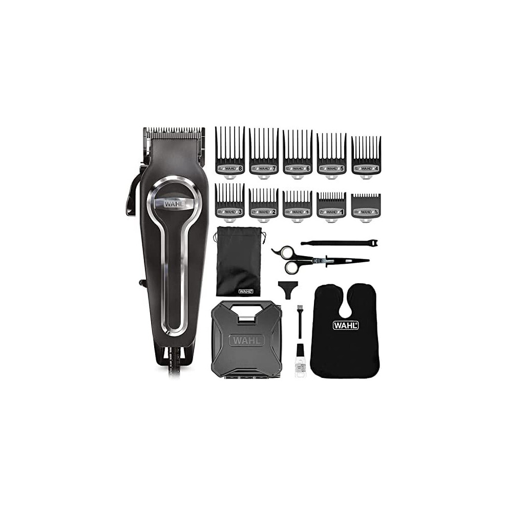 Wahl Hair Clippers for Men with Precision Self-Sharpening Blades, Elite Pro Head Shaver, Men's Hair Clippers , Secure Fit Premium Cutting Combs,