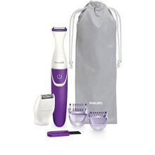 Philips BikiniGenie BRT383/15 - Handy Bikini Trimmer for Trimming, Shaving and Styling The Bikini Zone with Comb attachments and Shaving Heads -