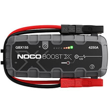 NOCO Boost X GBX155 4250A 12V UltraSafe Portable Lithium Jump Starter, Car Battery Booster Pack, USB-C Powerbank Charger, and Jumper Cables for U
