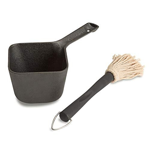 Cuisinart Cuisinart CBP-300 Cast Iron Basting Pot and Brush-for Grilling