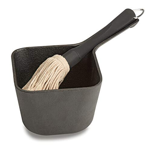 Cuisinart Cuisinart CBP-300 Cast Iron Basting Pot and Brush-for Grilling 1