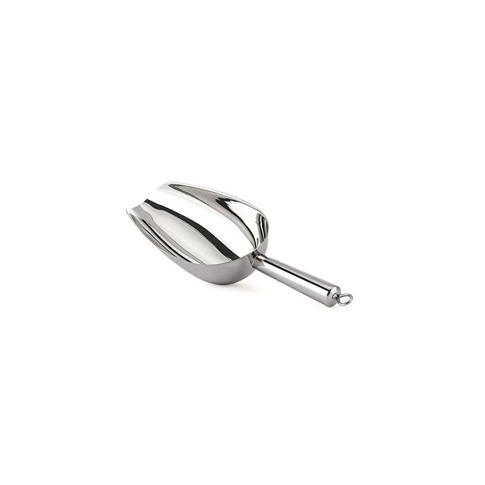 TeamFar Ice Scoop, Stainless Steel Sweet Candy Food Scoop for Kitchen Bar Buffet Party Wedding, Heavy Duty & Dishwasher Safe, Versatile Size - 5o