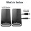 MAJORITY DX10 PC Speakers | 10W Power for USB Plug and Play | Classic Black with multi-connection 5