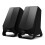 MAJORITY DX10 PC Speakers | 10W Power for USB Plug and Play | Classic Black with multi-connection 1