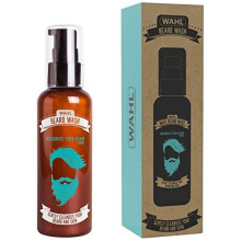Wahl Beard Shampoo, Beard Wash, Cleansing and Conditioning, Moisturise and Soften, Facial Hair Shampoos, Cleanse Skin, Clean Beard and Moustache,