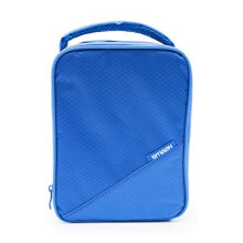 Smash Insulated Lunch Bag, Fabric, Blue, 8cm x 18cm x 25cm