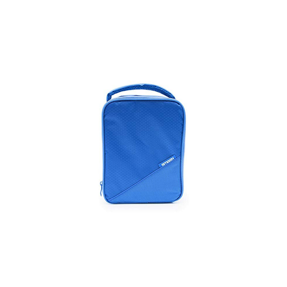 Smash Insulated Lunch Bag, Fabric, Blue, 8cm x 18cm x 25cm