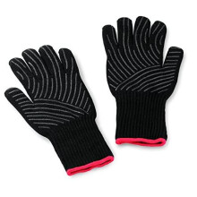 Guantes Premium Weber, L/XL, Grande/X-Large (Paquete de 1), Negro