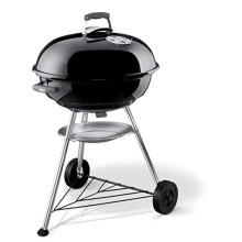 Weber 1321004 Compact Charcoal BBQ, 57cm, Black