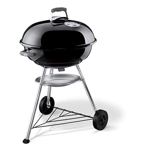 Weber Weber 1321004 Compact Charcoal BBQ, 57cm, Black