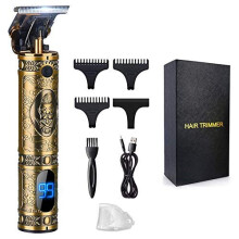 Suttik Hair Clippers for Men, Beard Trimmer, Zero Gapped Trimmer T-Blade Trimmer Clippers for Hair Cutting, Cordless Trimmers Professional Barber