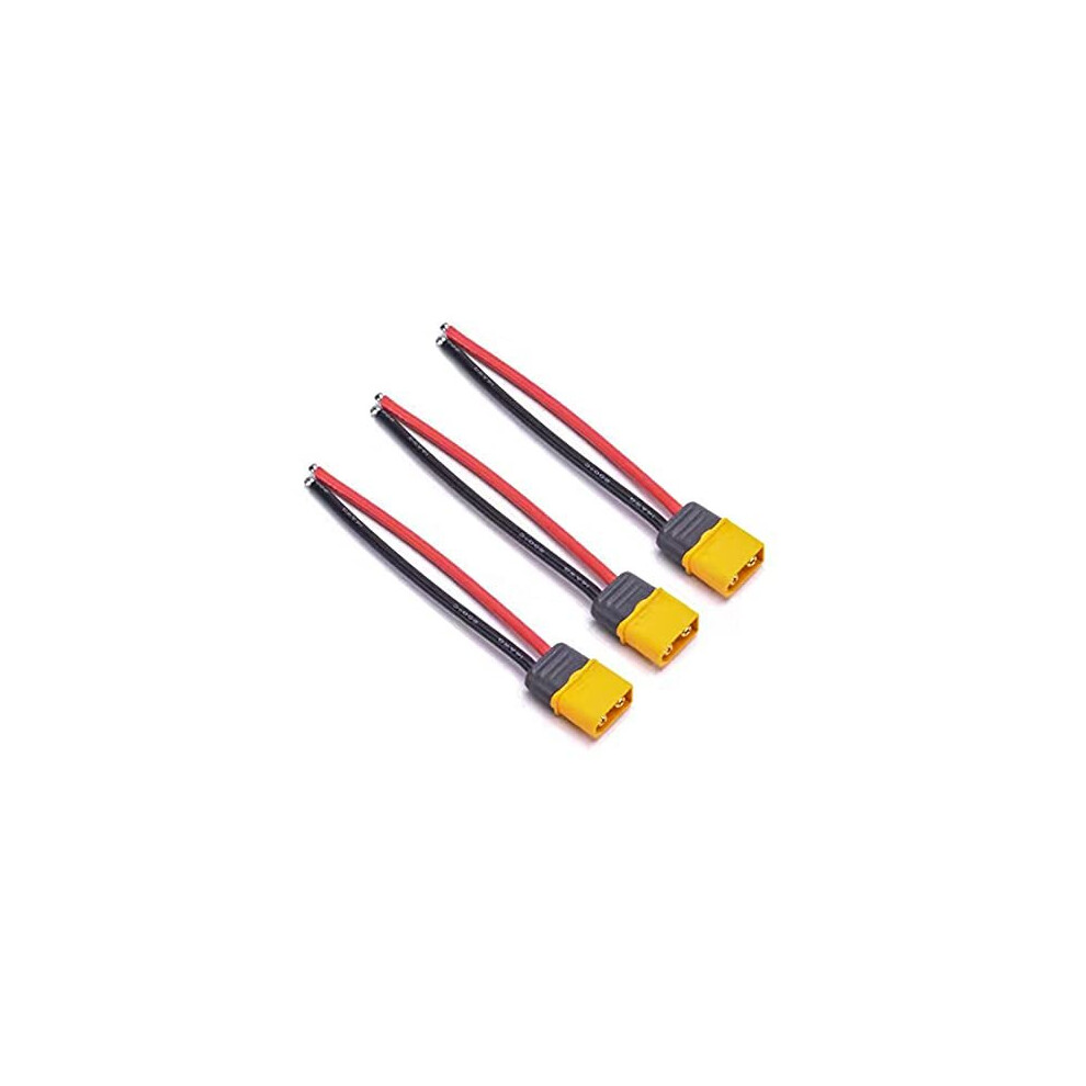 Onyehn XT60 Connector Kit – 4 Pairs With 150mm 12AWG Silicon Wire For RC Drones & Batteries 2 thumbnail image