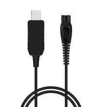 15V Charger Cable for Philips Shaver, USB Replacement Power Cord for HQ8505 Philips Razor Chargers, Norelco 9700, 9300, 8900, 6100, 5700, 5550, 3