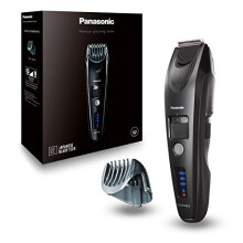 Panasonic Premium ER-SB40 Beard Trimmer with 19 Length Settings/Beard Trimmer 0.5-10 mm/Trimmer for Men/Extremely Effective Shaving Black