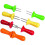 Zyliss Interlocking Corn on The Cob Holders, Multi-Colour 1