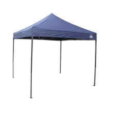 All Seasons Gazebos 2.5x2.5 Fully Waterproof Pop up Gazebo With Accessories - Navy Blue