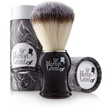 Premium Vegan Shaving Brush with Badger Hair Imitation  Face Brush for Shaving Soap, Shaving Foam and Shaving Cream  Vegan Shaving Brushes for