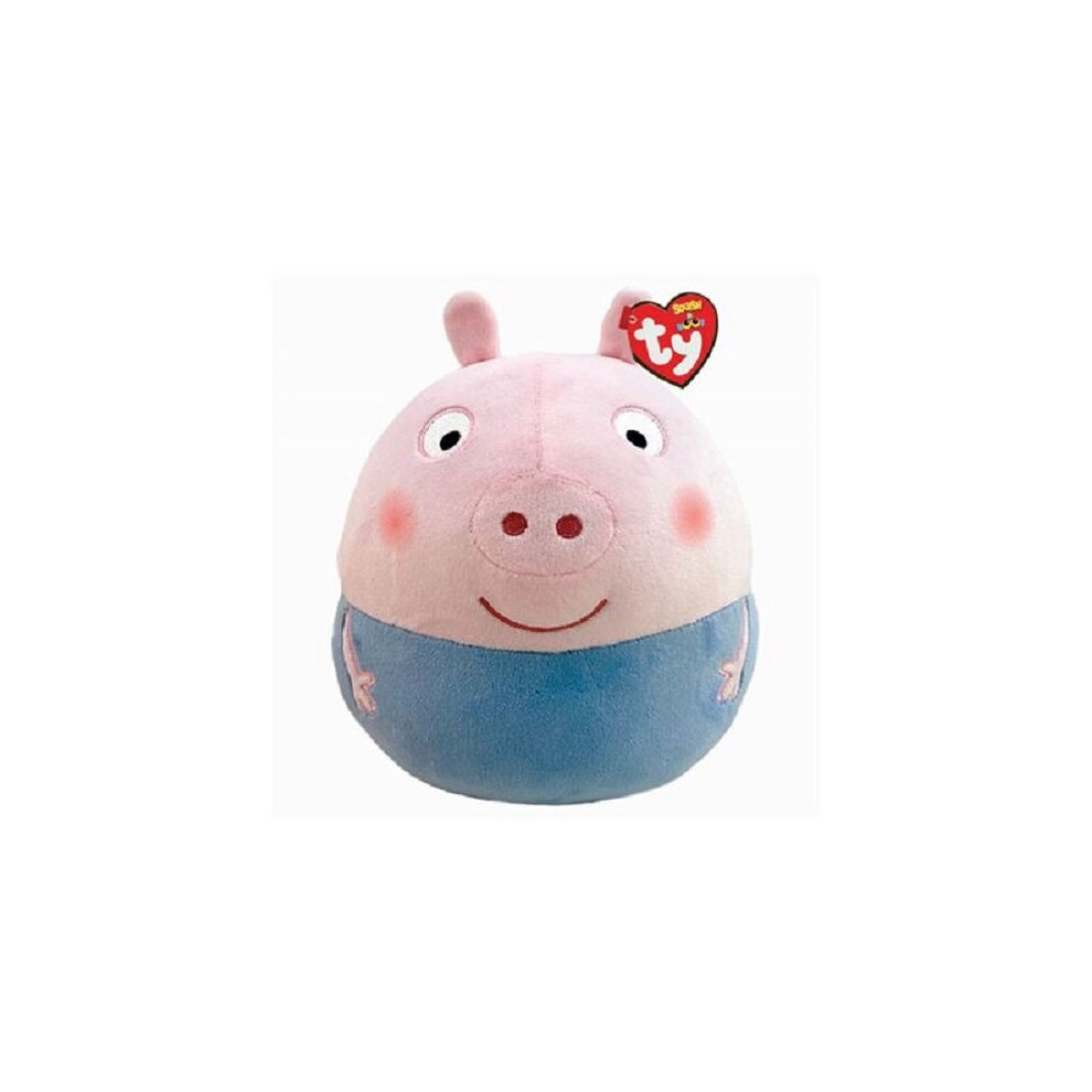 Ty Squish-A-Boo 10" George Pig