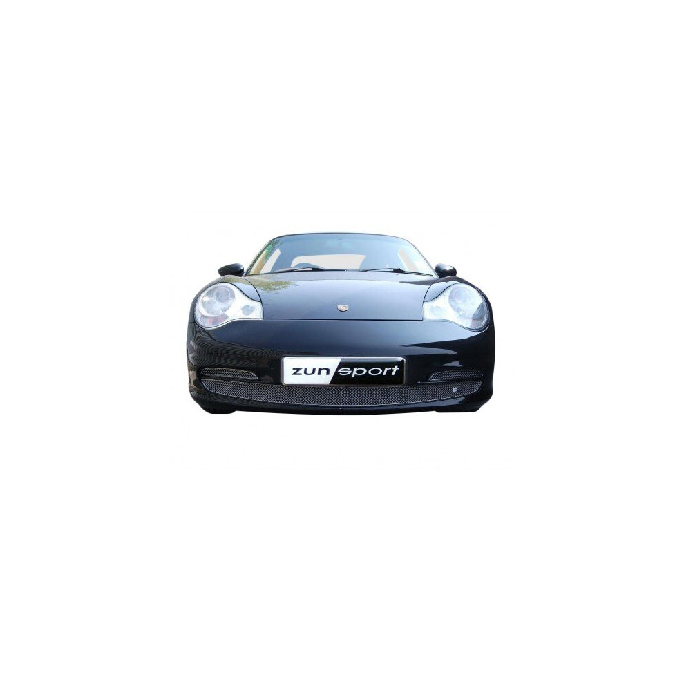(Silver) Porsche Carrera 996 Facelift - Front Grille Set (2002 To 2004) Silver 5060448592753