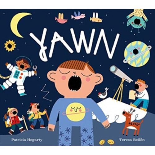 Yawn - Patricia Hegarty - book