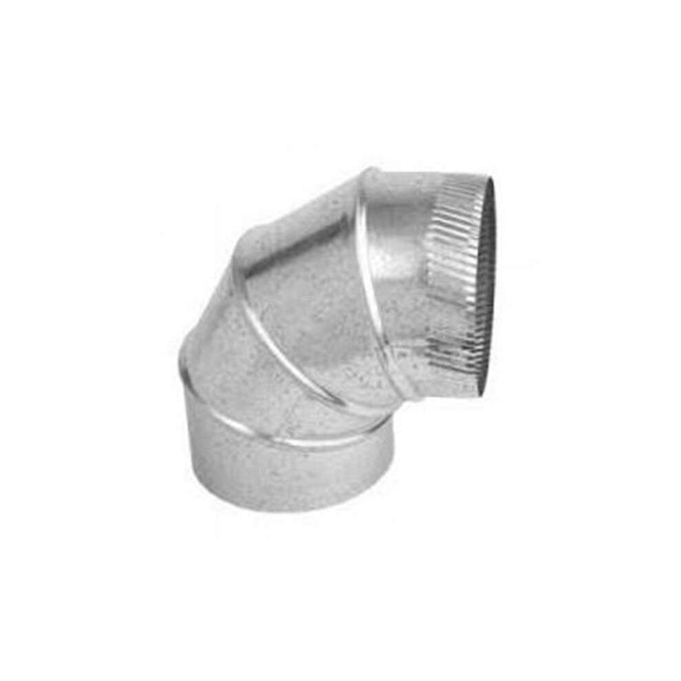 8 In. 90 Deg Galvanized Connector Pipe Elbow 769593355026