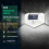 (2pcs) 100 LED Solar Powered Light Outdoor PIR Motion Sensor Garden Security Wall Lamp 3