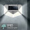 (2pcs) 100 LED Solar Powered Light Outdoor PIR Motion Sensor Garden Security Wall Lamp 5