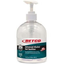 Betco BET796E900 70 Percent Alcohol Sanitizer Pump Gel, Clear