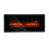 Living And Home Modern 50 inch Wall Mounted Electric Fire Black Flat Glass with Remote Control 5