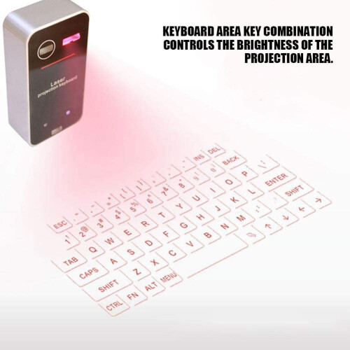 Wireless Projection Virtual Tablet Keyboard For PC IR Bluetooth Laser 1