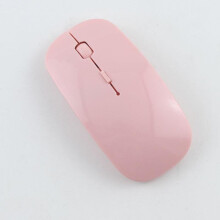 (pink) 2.4G Ultra Thin USB Optical Wireless Mouse Cordless Computer Laptop Desktop Mouse